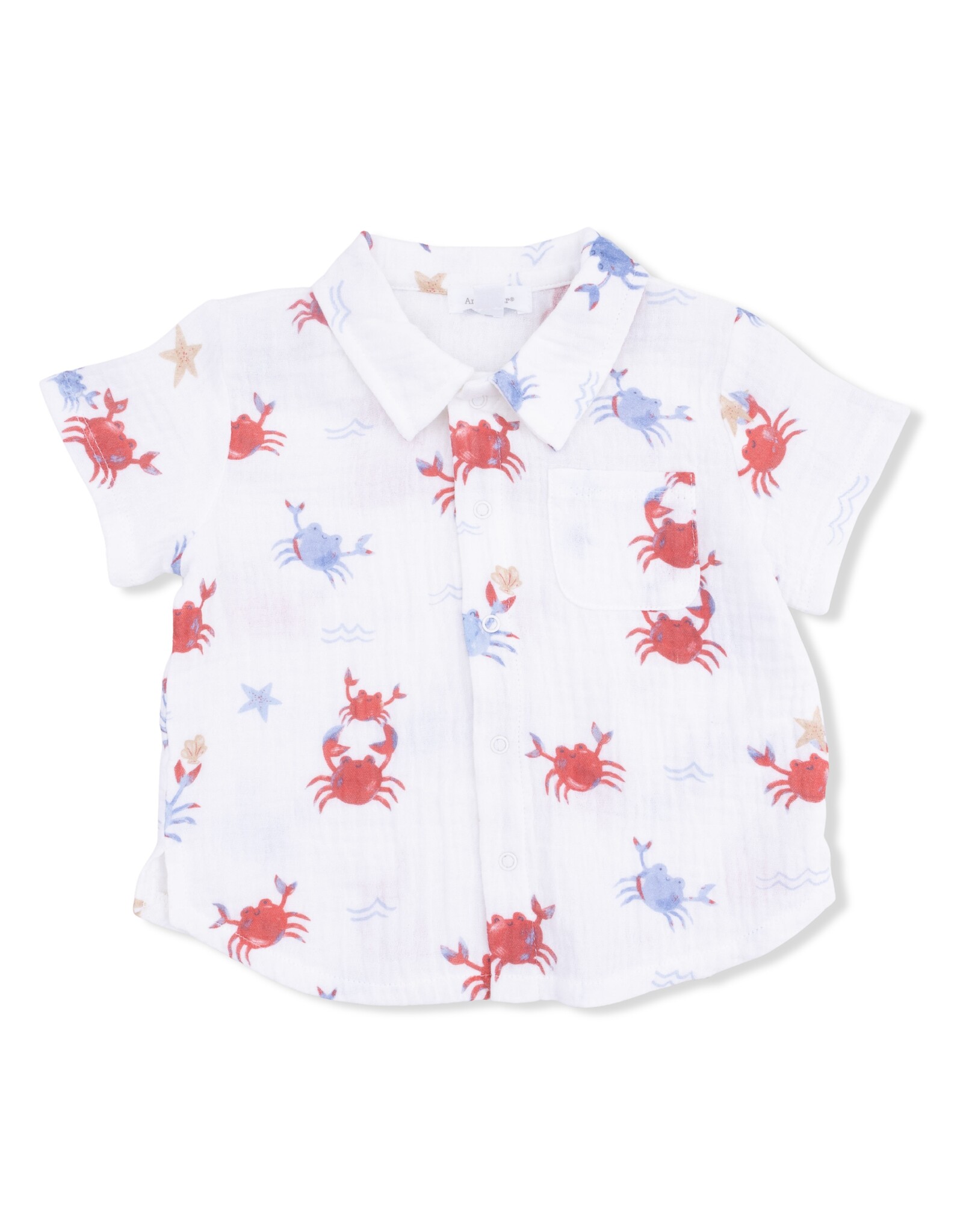Angel Dear ADS26 Crayon Crabs Polo Shirt/Short