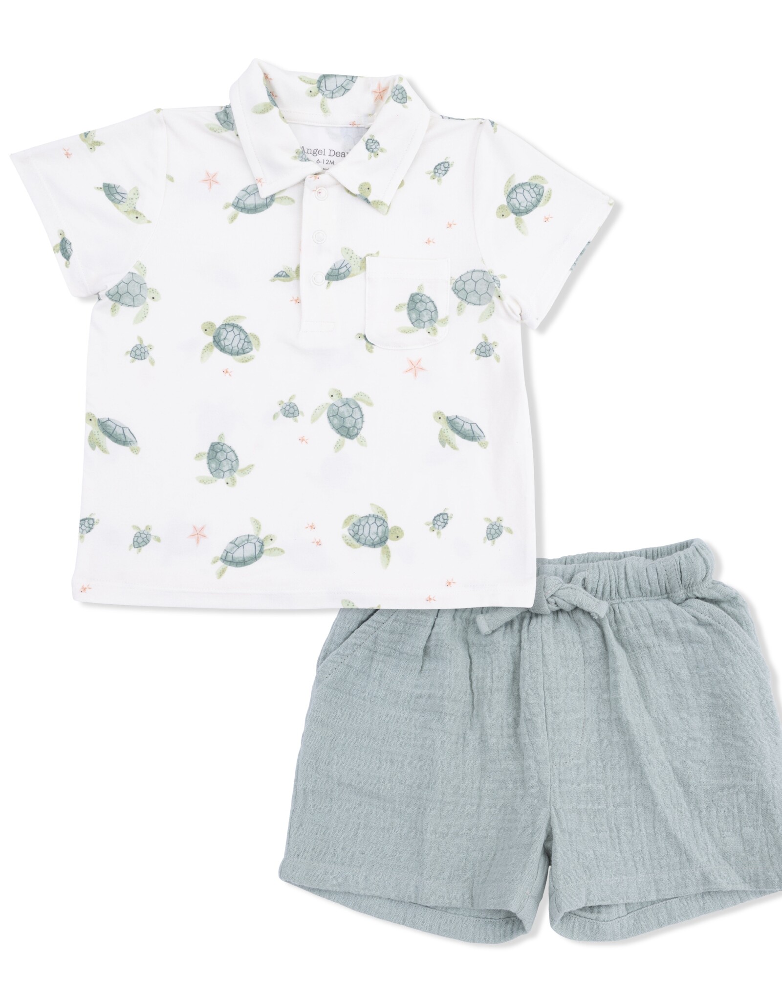 Angel Dear ADS26 Sea Turtles Polo/Short