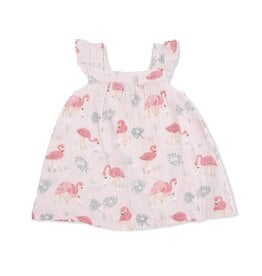 Angel Dear Flamingos Sundress