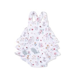 Angel Dear Garden Sea Creatures Ruffle Sunsuit