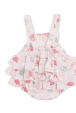 Angel Dear ADS26 Flamingos Ruffle Sunsuit