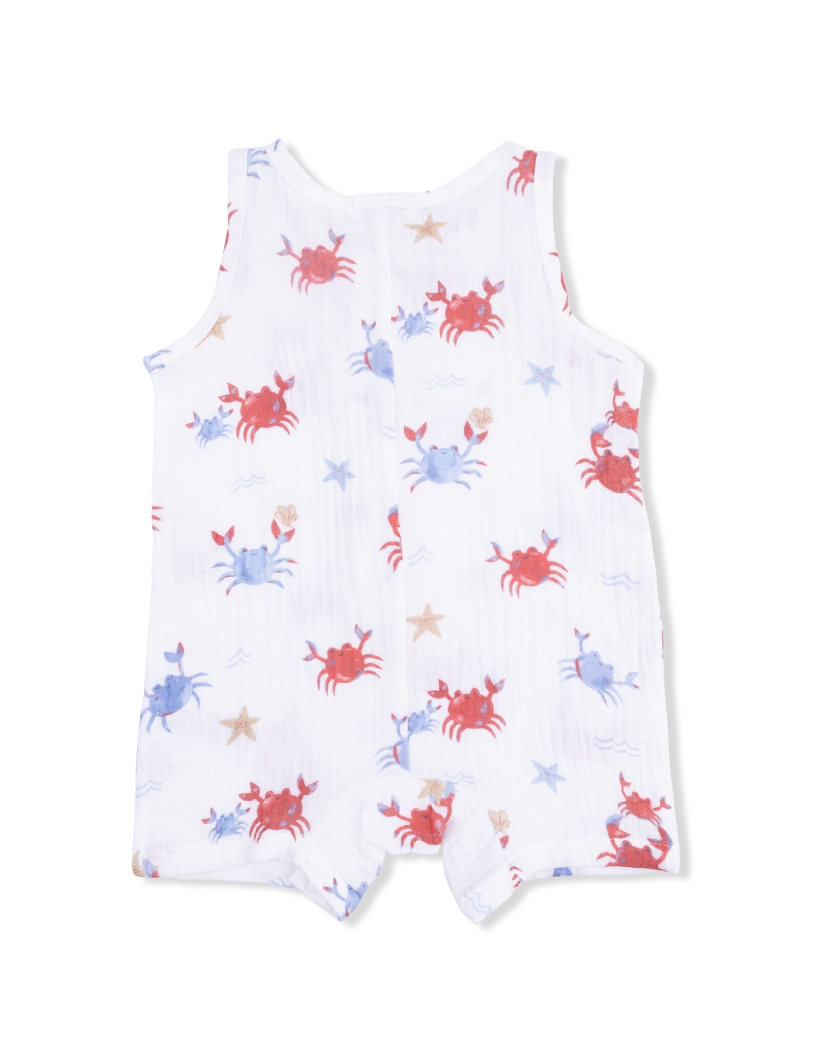 Angel Dear ADS26 Crayon Crabs Shortie Romper