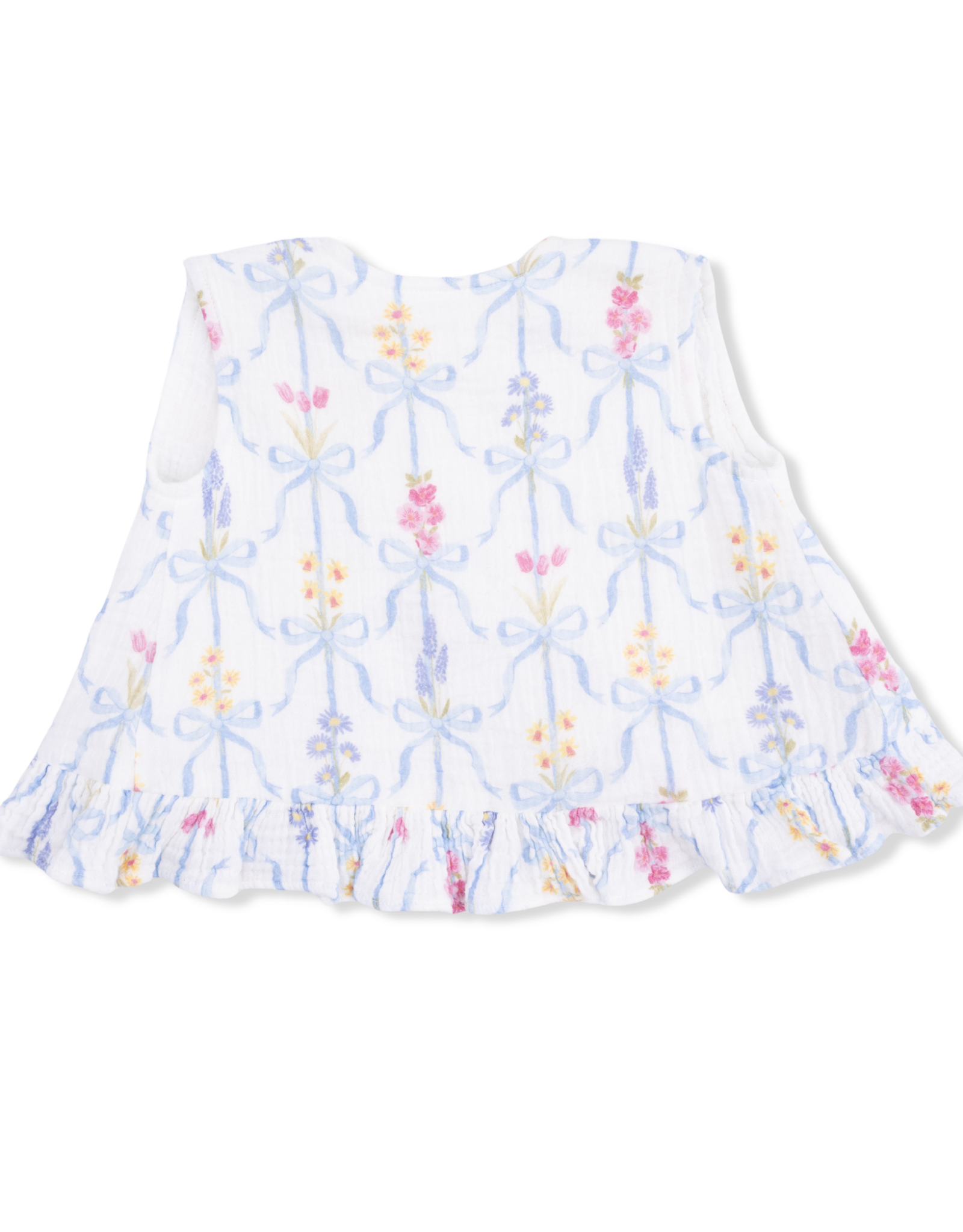 Angel Dear ADS26 Ribbon Bouquets Ruffle Back Top/Bloomer