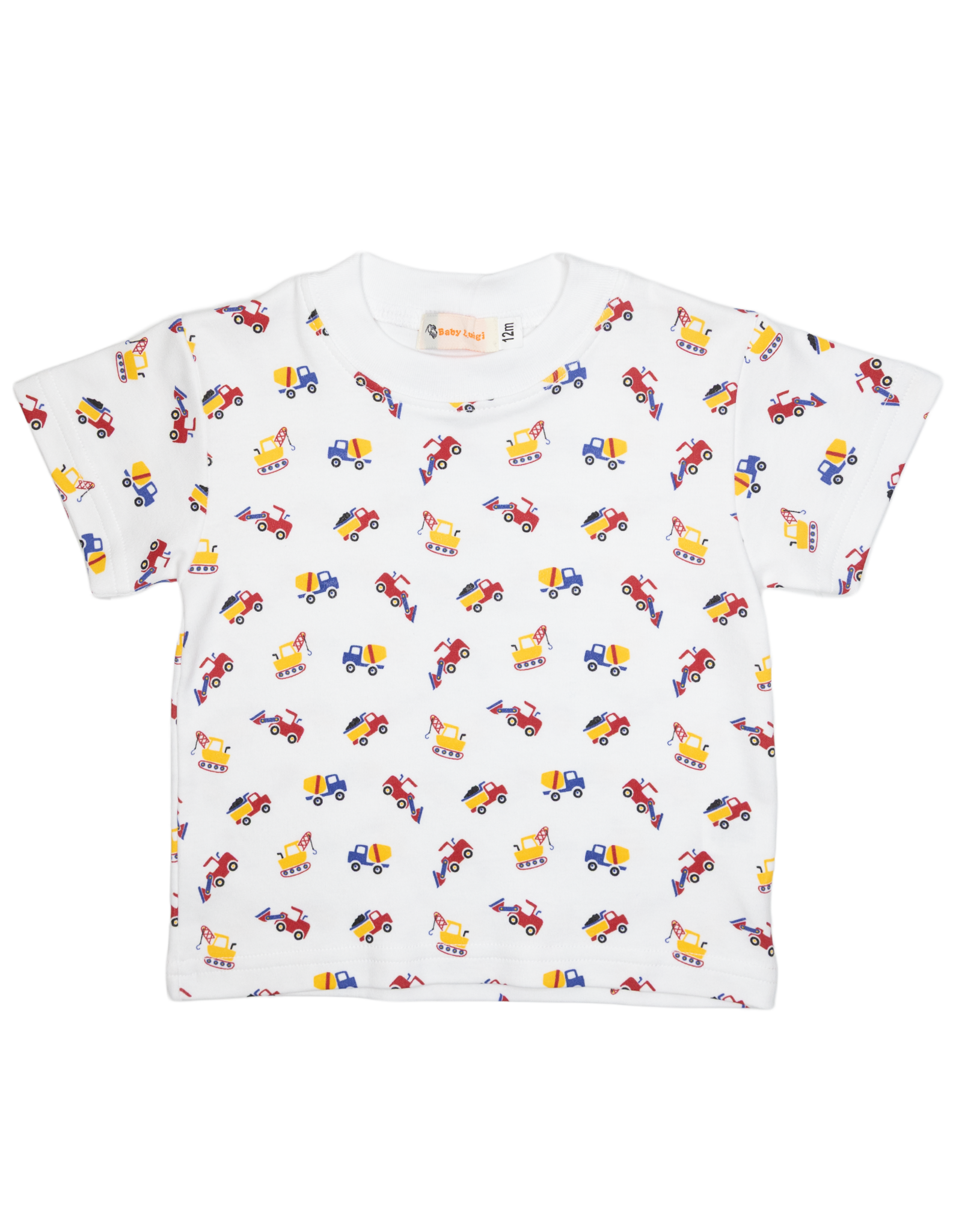 Luigi S26 Construction Print Shirt