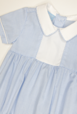 Charming Little One GQ1416 Blue Check Lukas Bubble