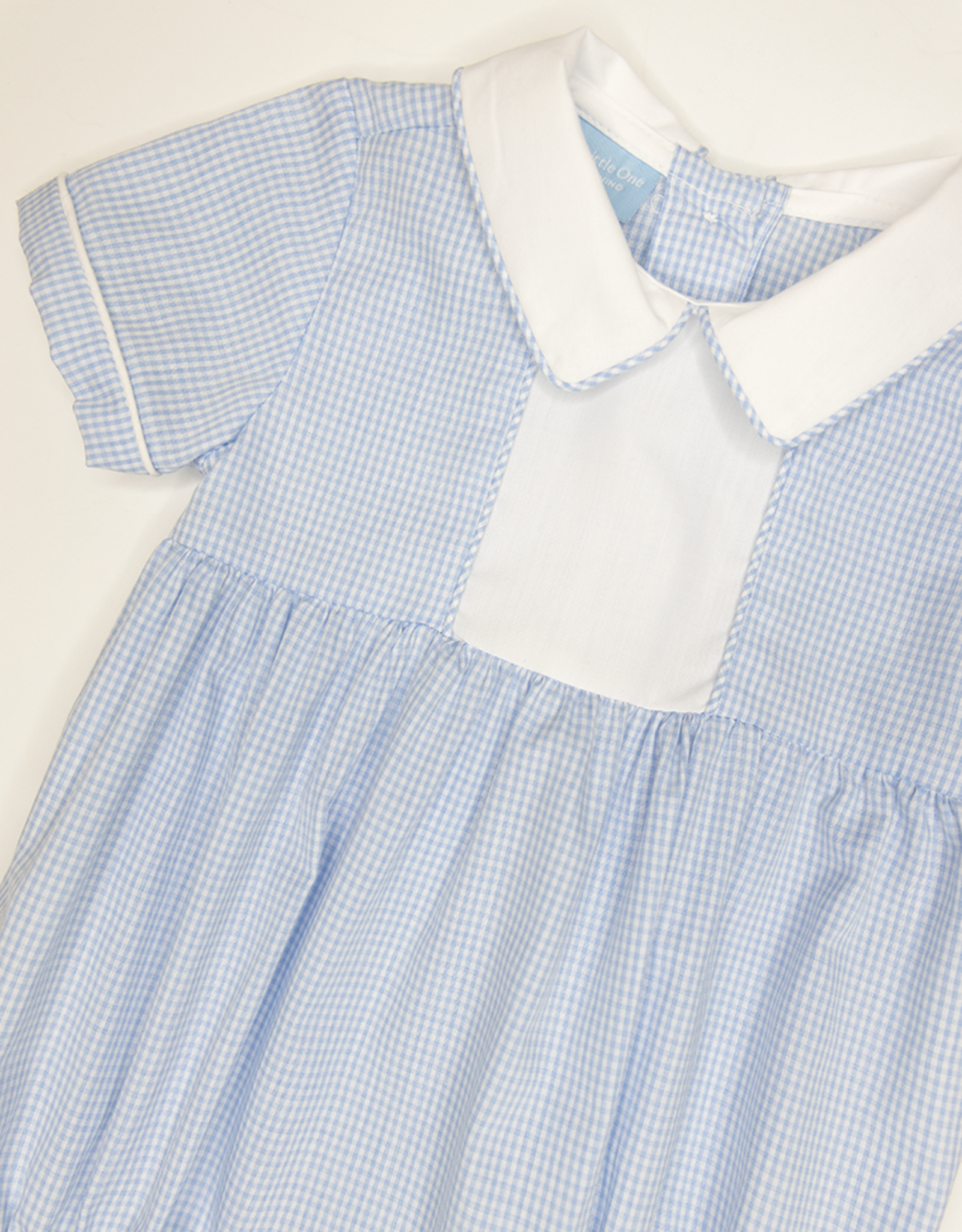 Charming Little One GQ1416 Blue Check Lukas Bubble