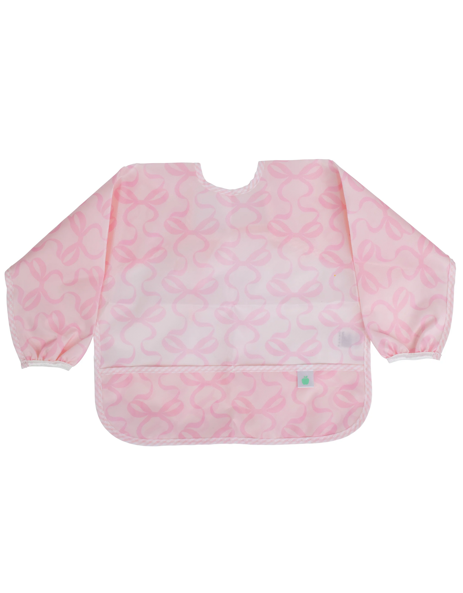 Apple of My Isla Laminated Cover Everything Bib