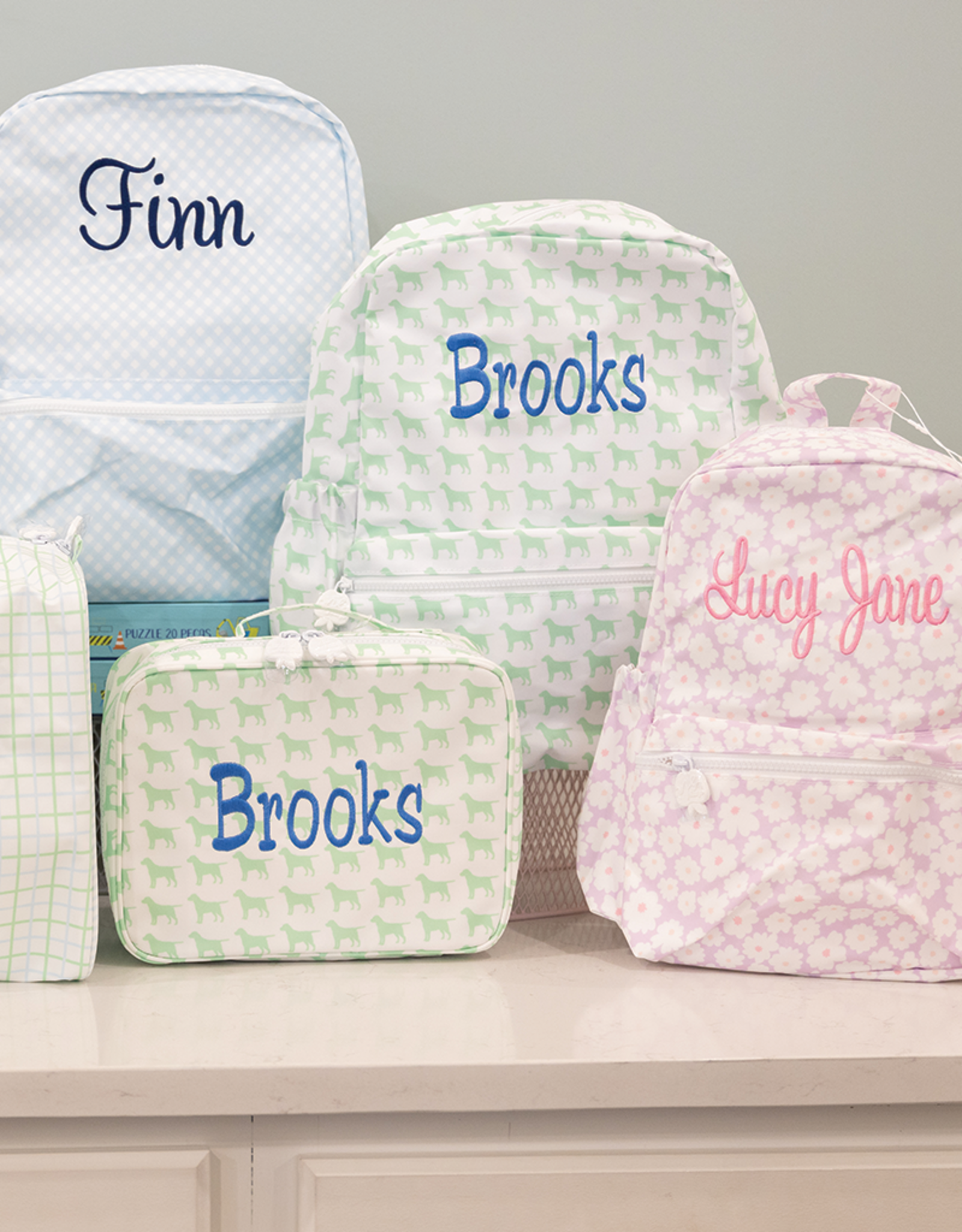 Apple of My Isla Small Laminated Backpack