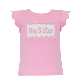 Anavini Big Sister Smocked Shirt