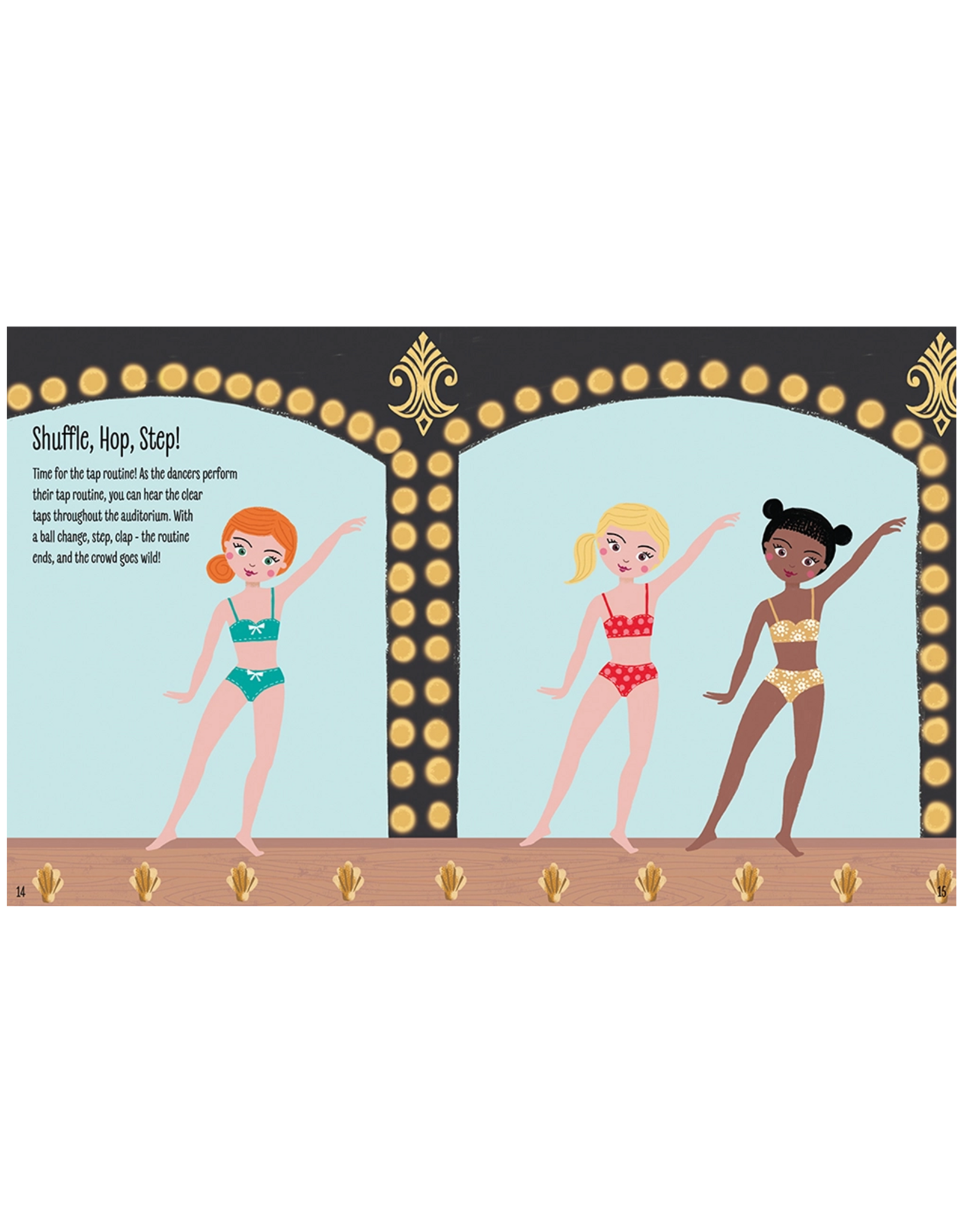 Sourcebooks My Sticker Dress Up: Dancers