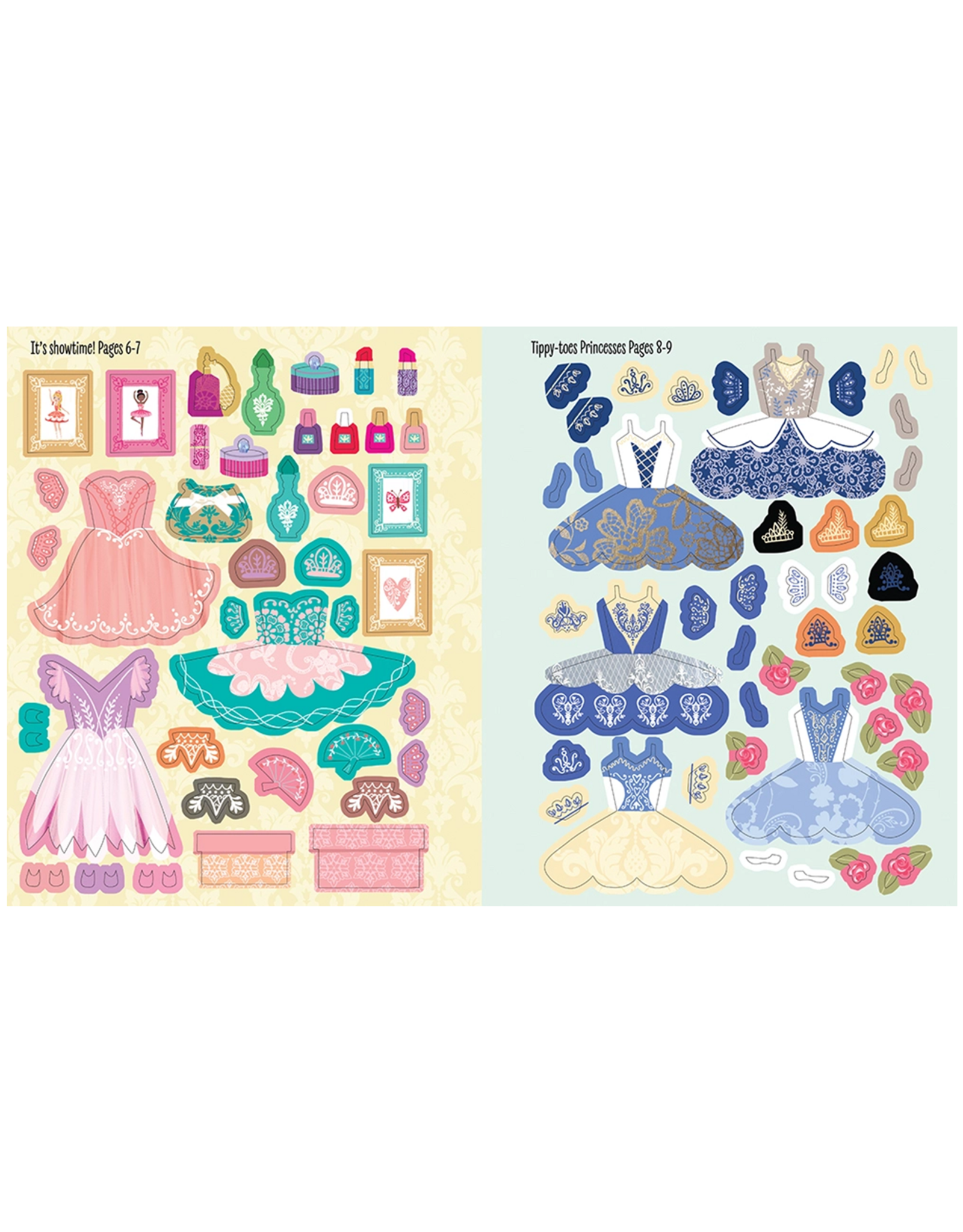 Sourcebooks My Sticker Dress Up: Dancers