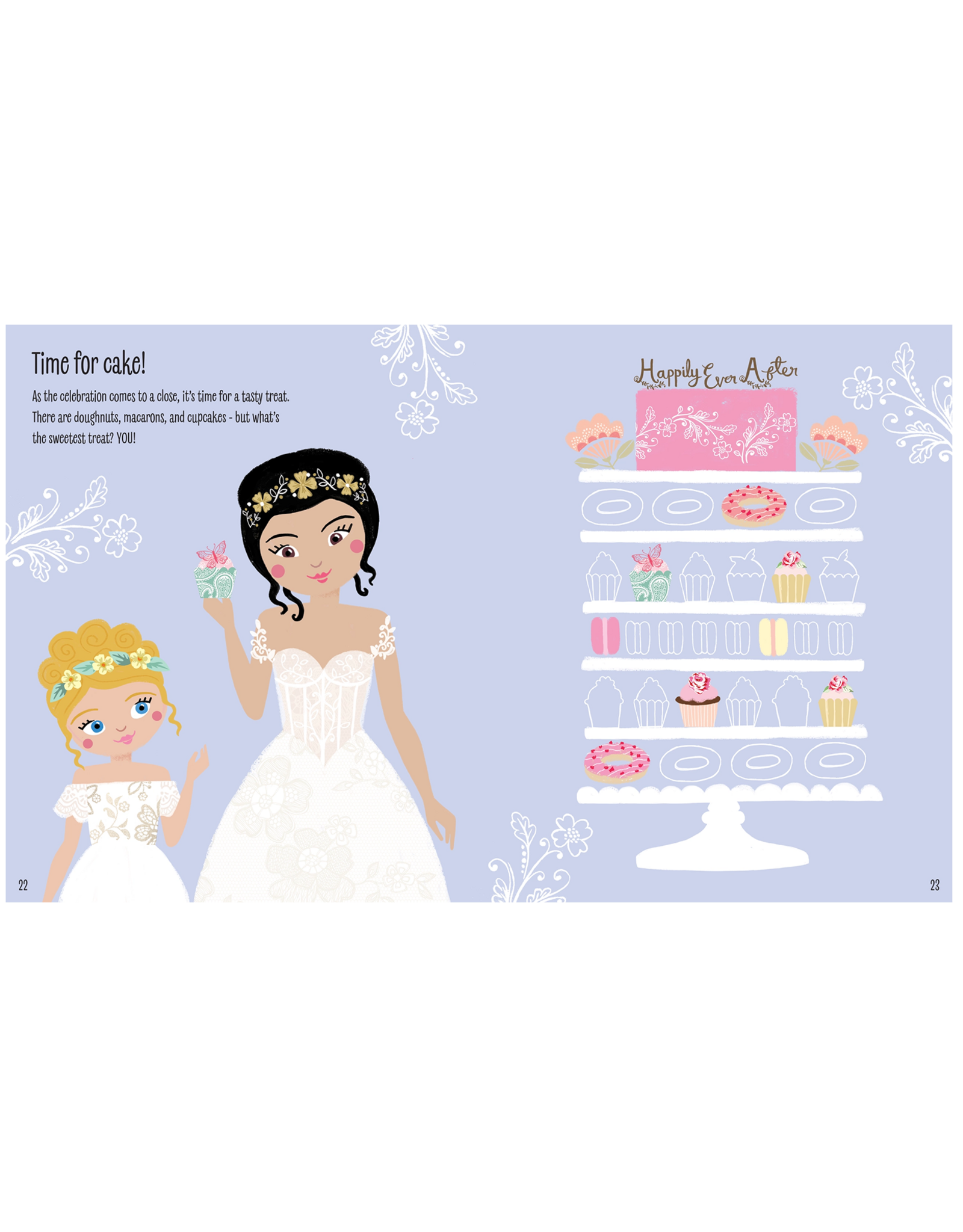Sourcebooks My Sticker Dress Up: Flower Girls