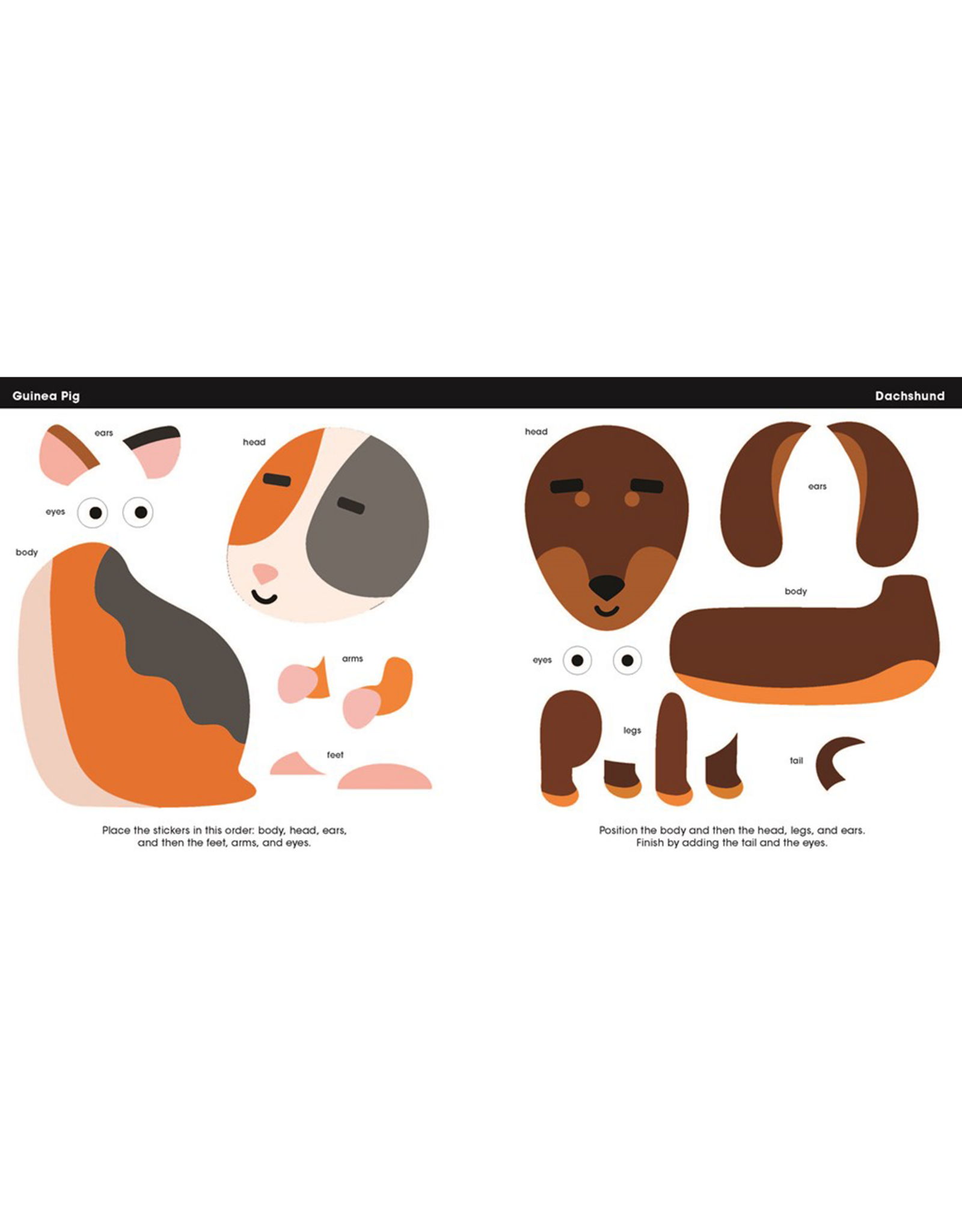 Sourcebooks First Sticker Art: Cuddly Pets