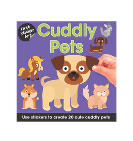 Sourcebooks First Sticker Art: Cuddly Pets