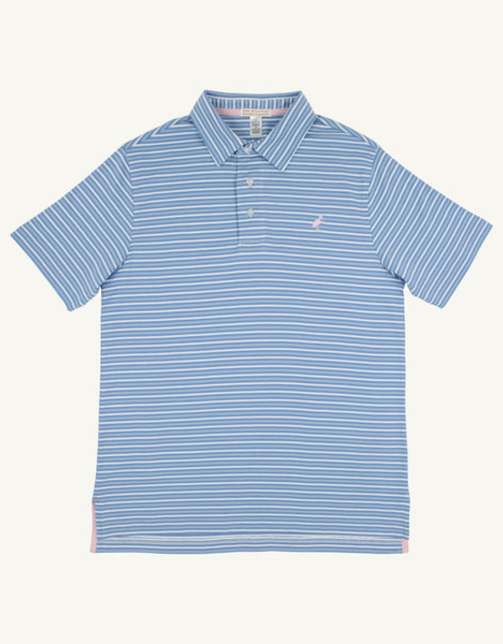 TBBC Prepletic Prim Proper Polo Sunrise Blvd Blue Stripe