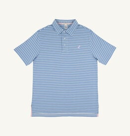 TBBC Prepletic Prim Proper Polo Sunrise Blvd Blue Stripe