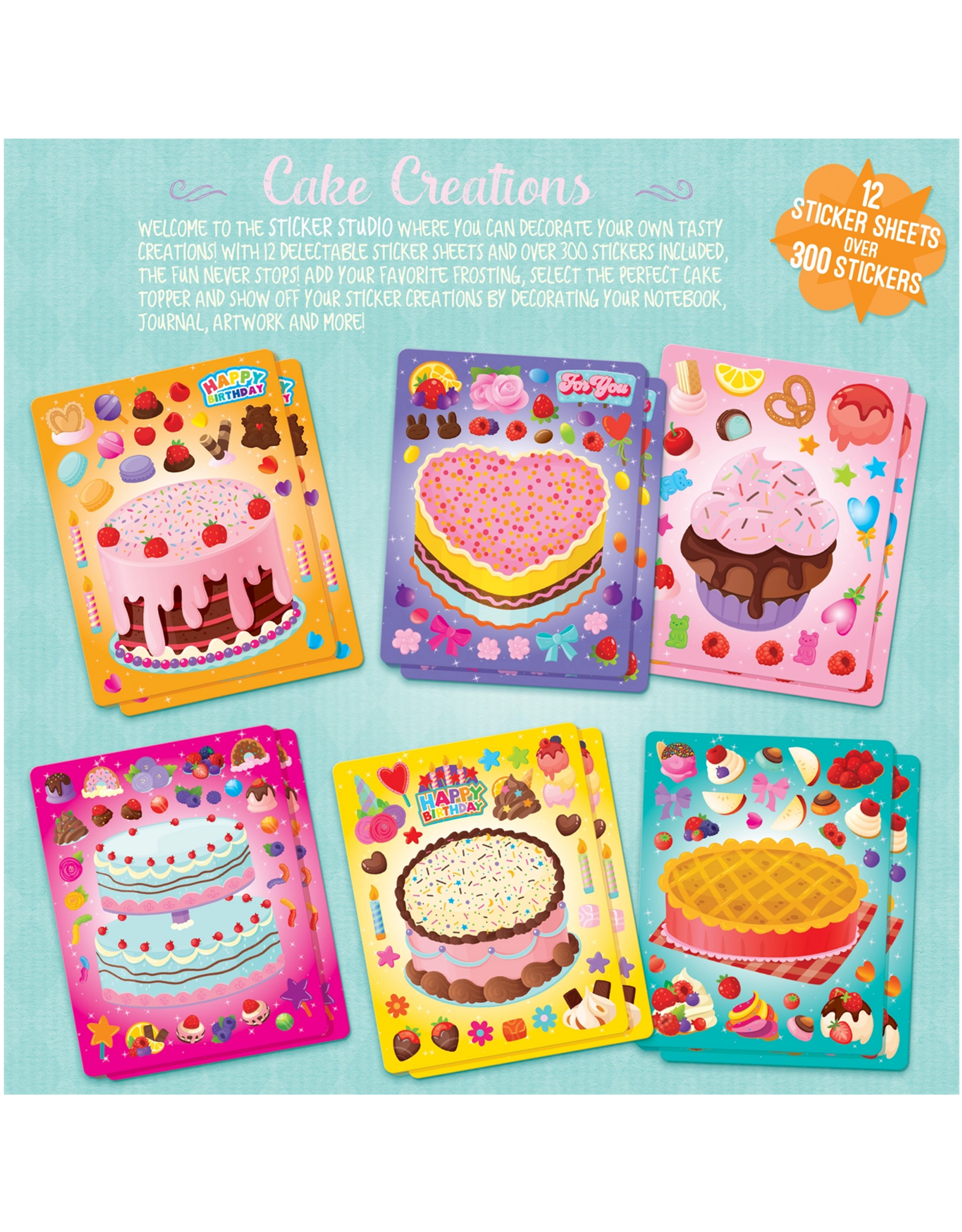 The Piggy Story Sticker Studio Decorate Your Own Cake