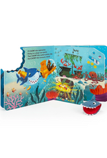 Cottage Door Press Chomp Chomp Shark Board Book with Finger Puppet