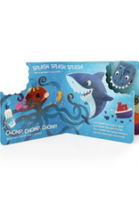 Cottage Door Press Chomp Chomp Shark Board Book with Finger Puppet
