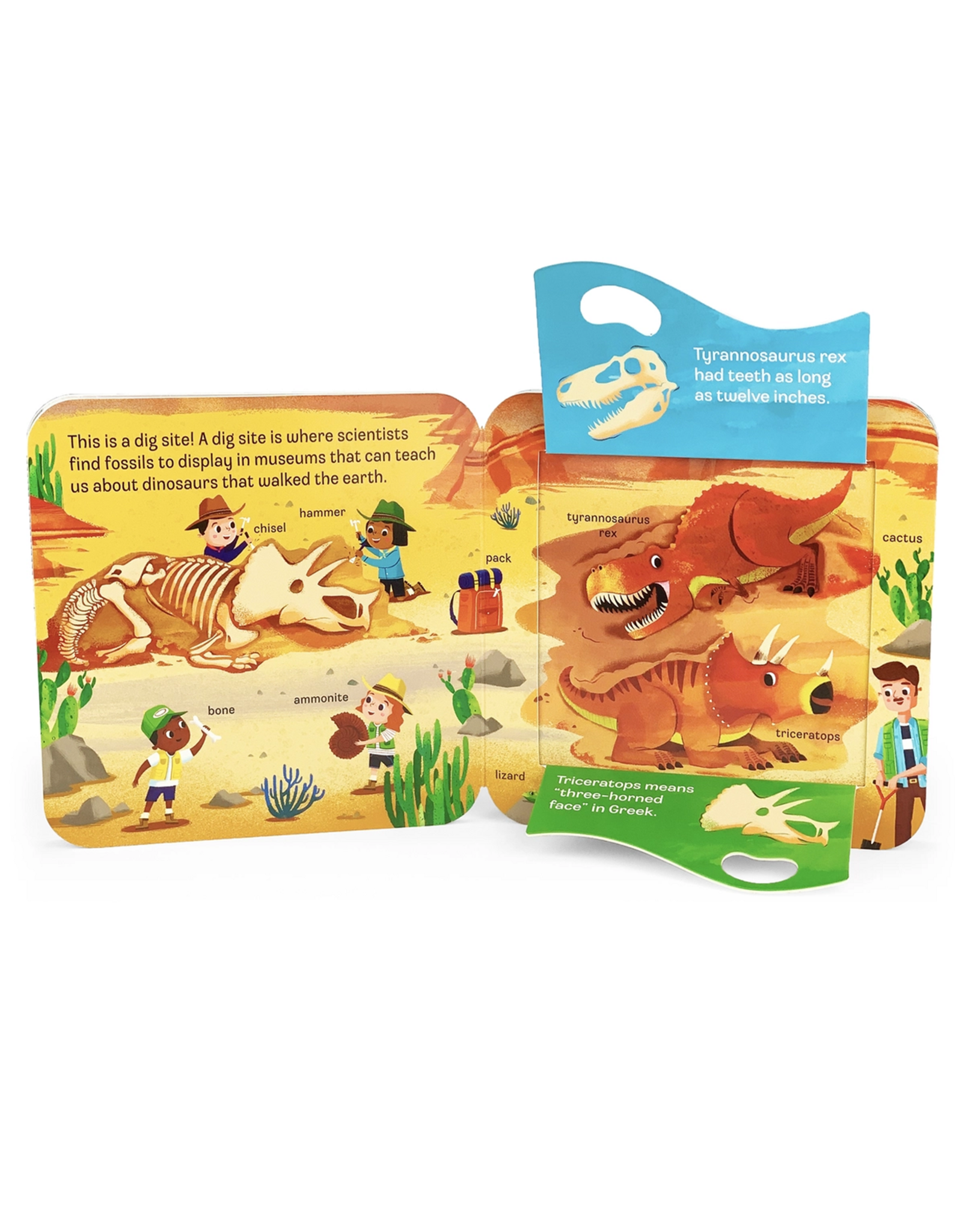 Cottage Door Press DINO Peek A Flap Board book