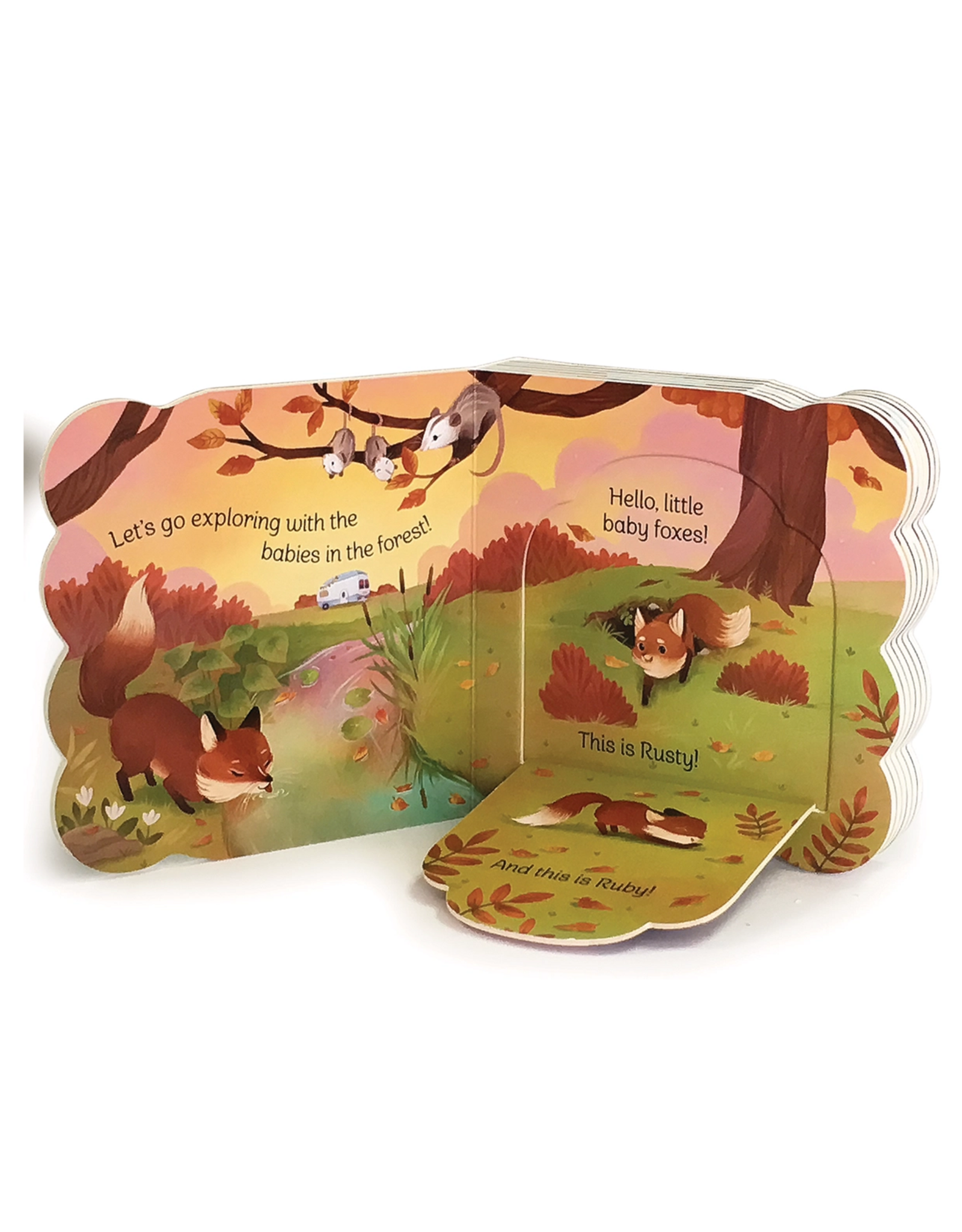 Cottage Door Press Babies in the Forest Chunky Lift-a Flap Board book