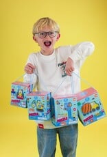 Floss and Rock Construction 12 pc Shaped Puzzle