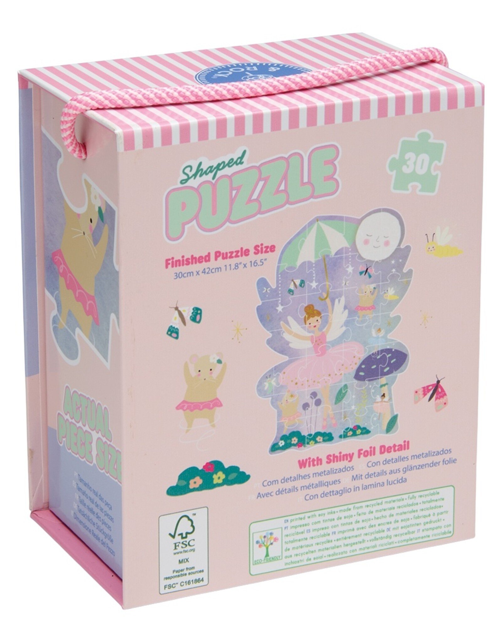 Floss and Rock Enchanted 30 pc Shaped Puzzle