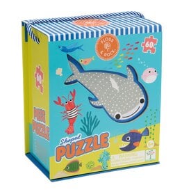 Floss and Rock Ocean 60 pc Shaped Puzzle