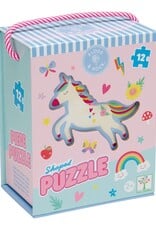 Floss and Rock Rainbow Fairy 12 pc Shaped Puzzle