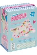 Floss and Rock Rainbow Fairy 12 pc Shaped Puzzle