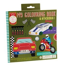 Floss and Rock Scribble Sniffs Coloring Book Cars