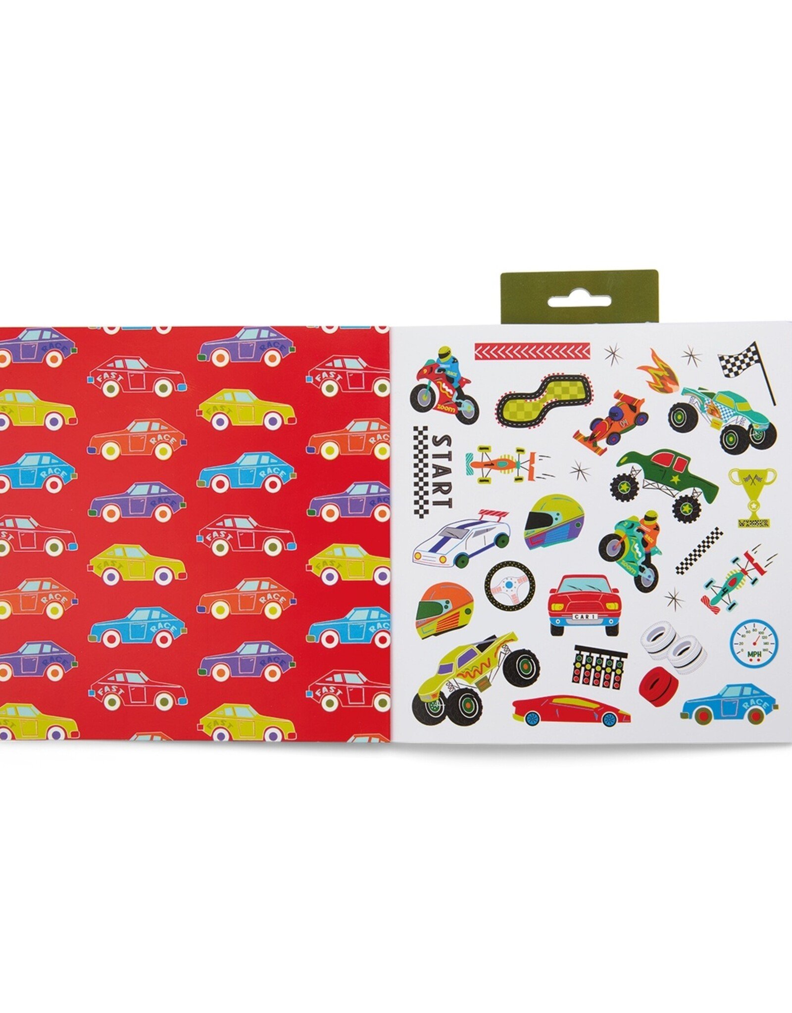 Floss and Rock Scribble Sniffs Coloring Book Cars