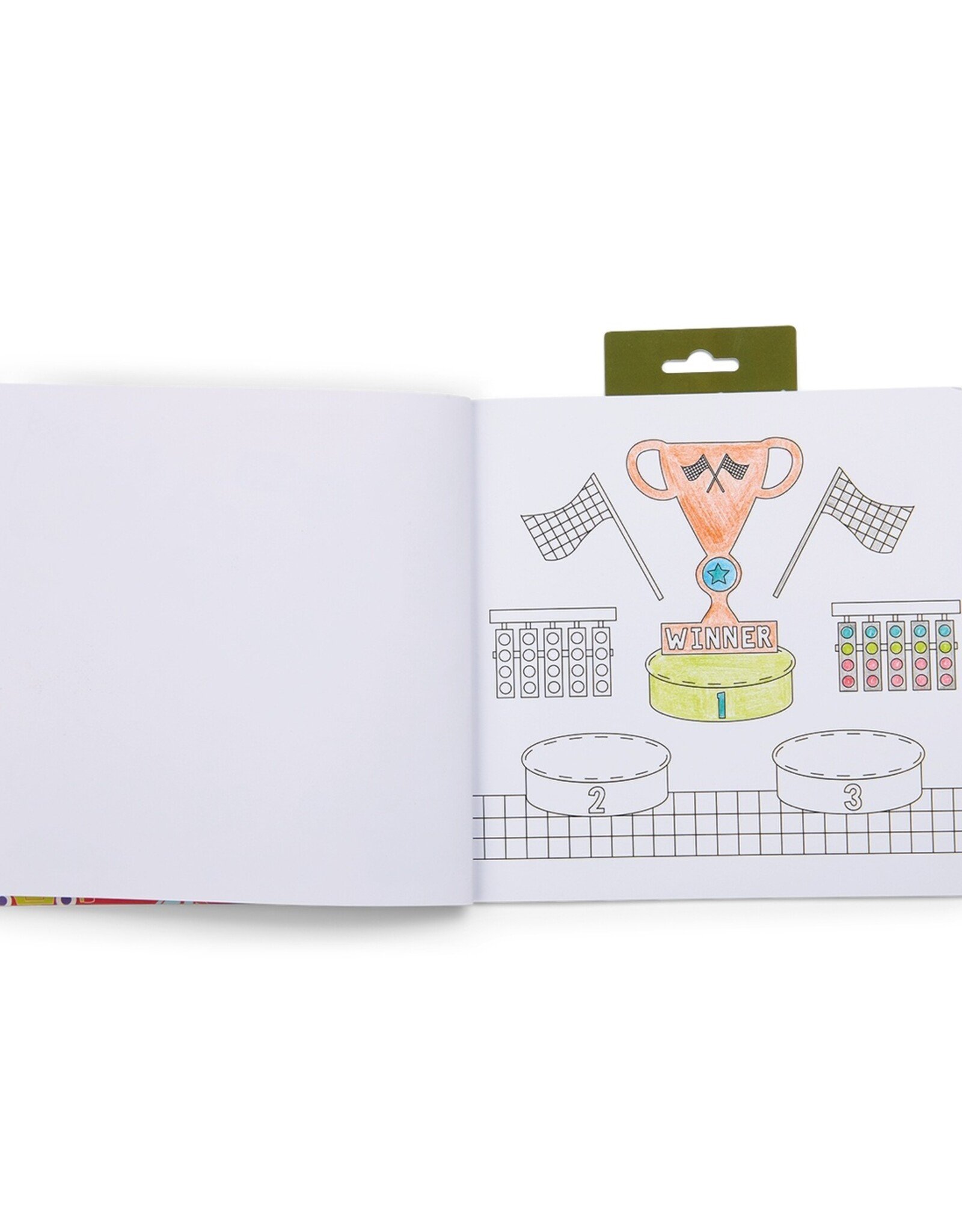 Floss and Rock Scribble Sniffs Coloring Book Cars