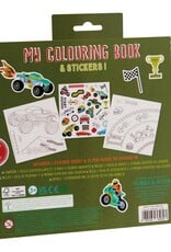 Floss and Rock Scribble Sniffs Coloring Book Cars