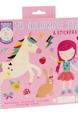 Floss and Rock Scribble Sniffs Coloring Book Rainbow Fairy