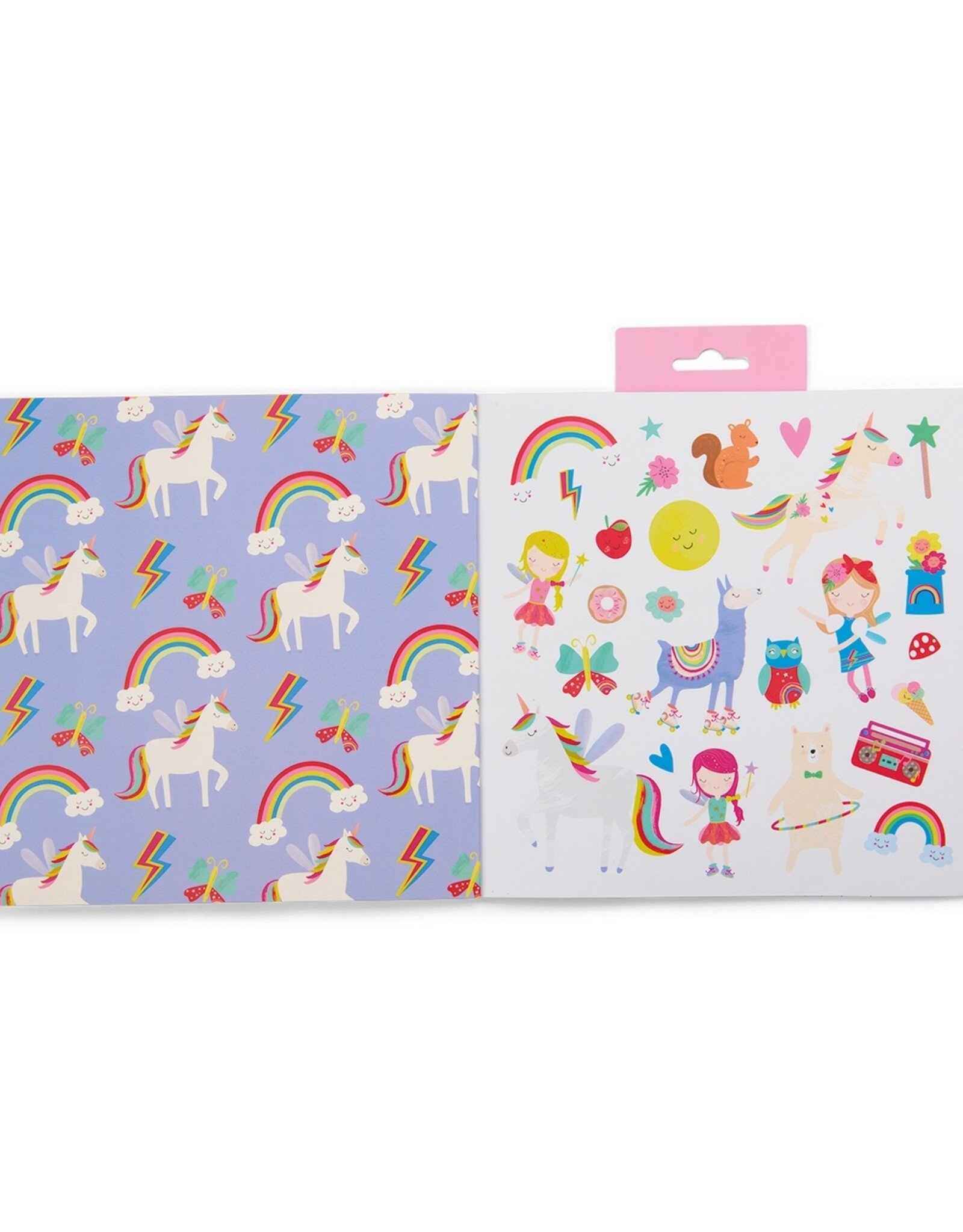 Floss and Rock Scribble Sniffs Coloring Book Rainbow Fairy