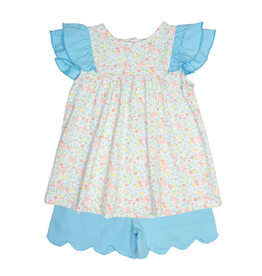 Ishtex Ditsy Flower Short Set