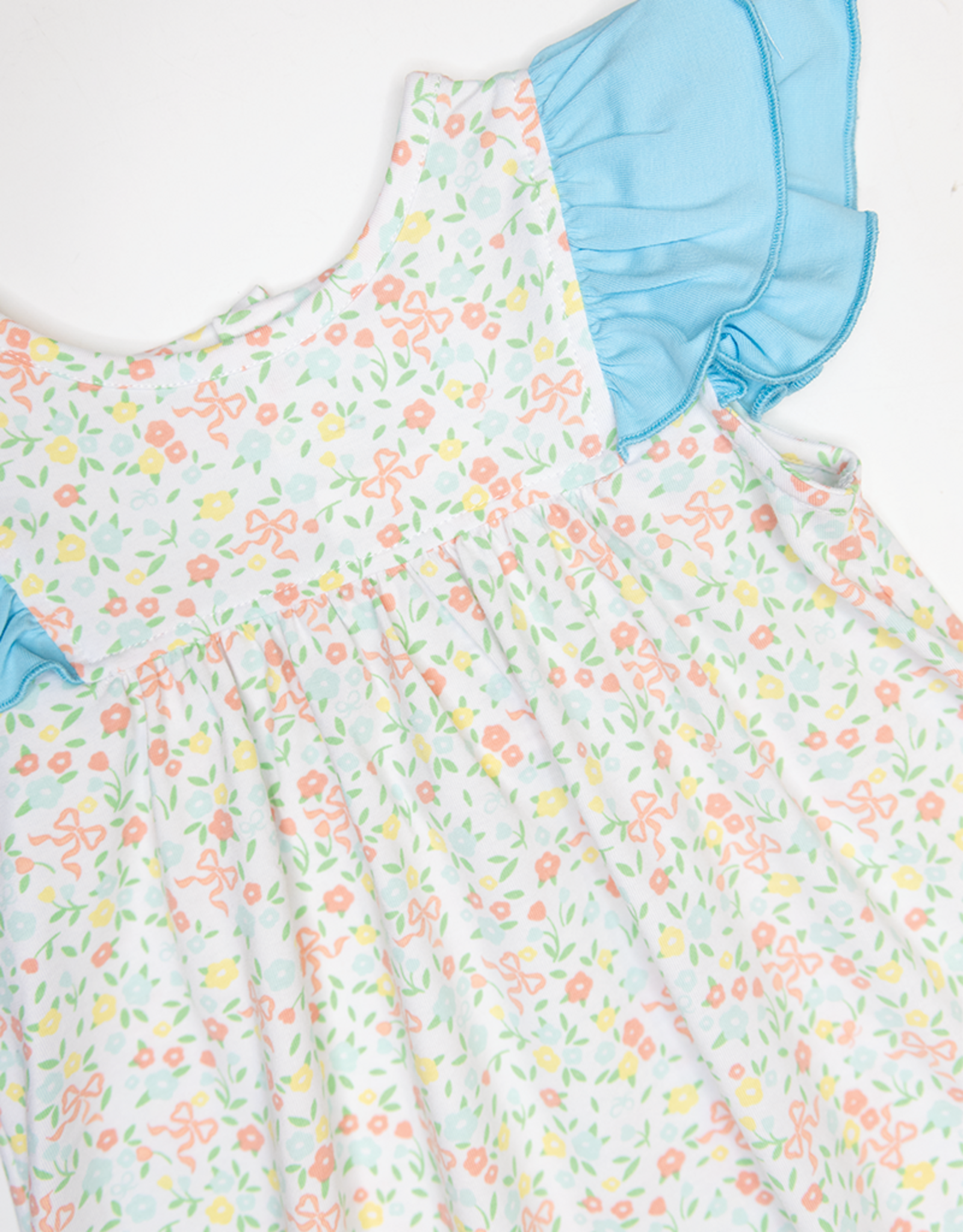 Ishtex 6S056 Ditsy Flower Short Set