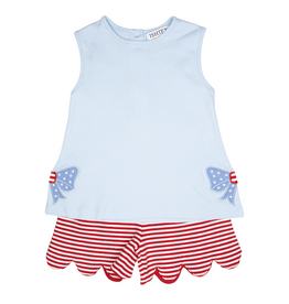 Ishtex Bow Short Set