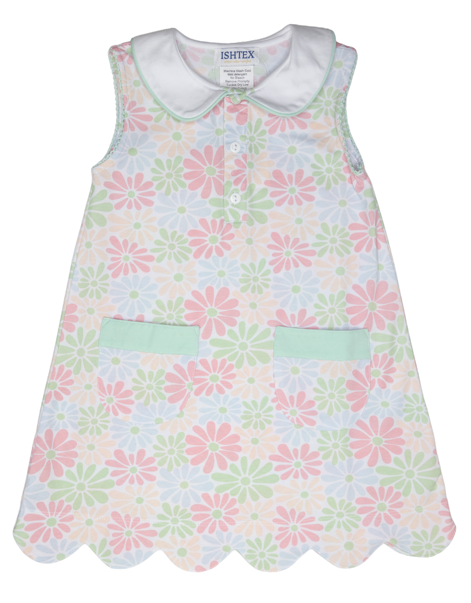 Ishtex 6S085 Retro Flower Dress