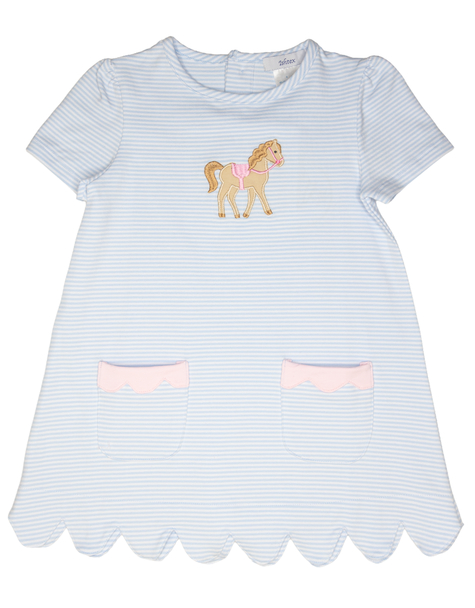 Ishtex 6S106 Horse Applique Dress