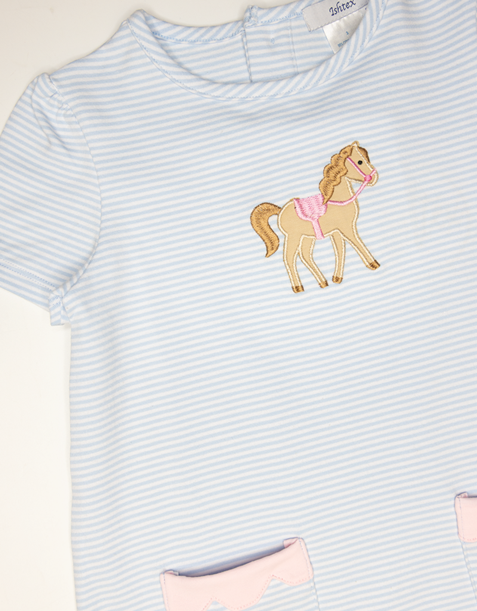 Ishtex 6S106 Horse Applique Dress