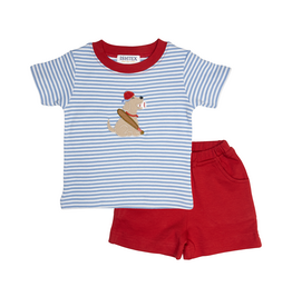 Ishtex Baseball Dog Short Set