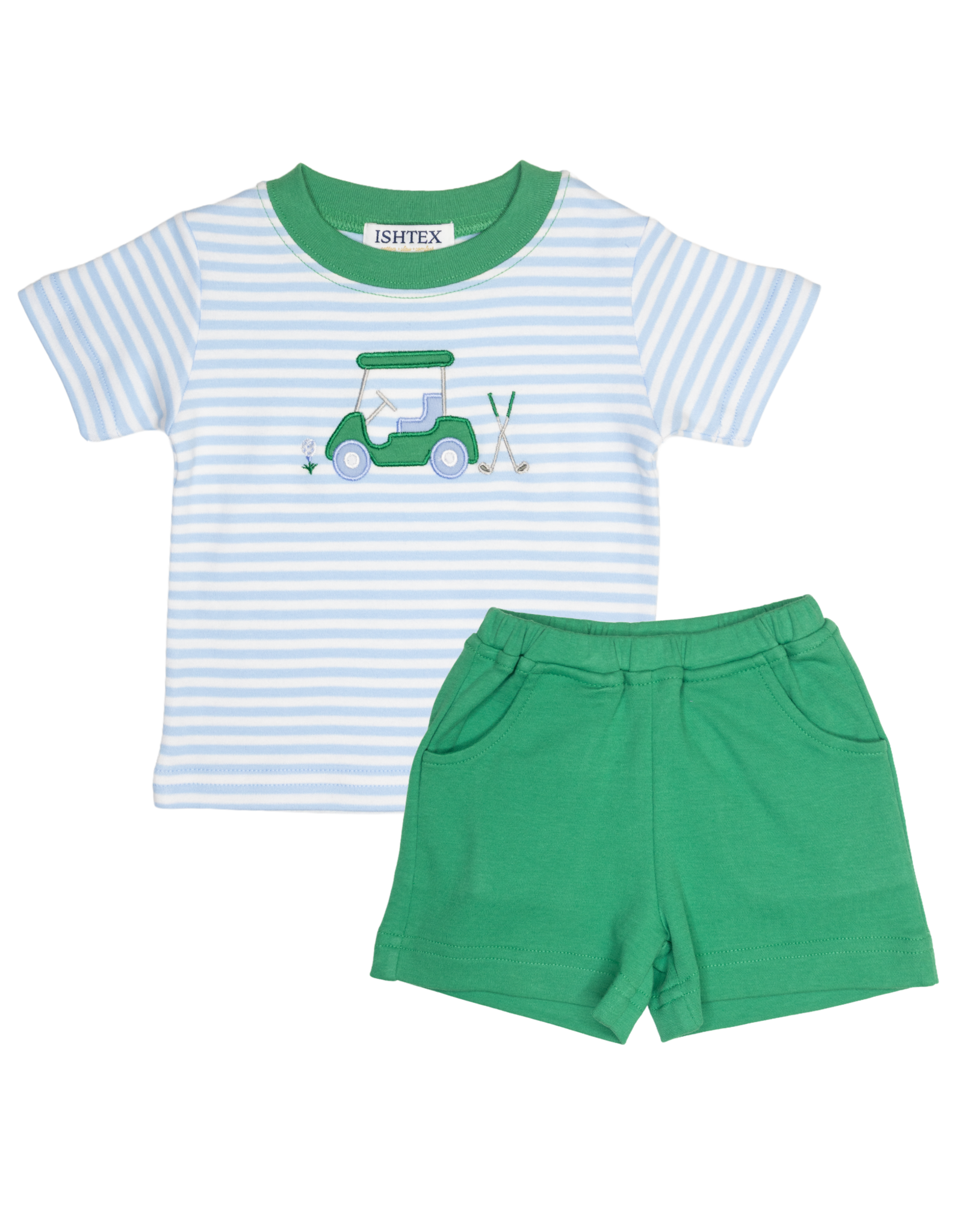 Ishtex 6S019 Golf Cart Short Set