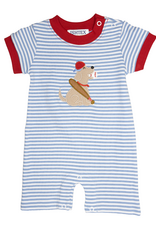 Ishtex 6S023 Baseball Dog Romper
