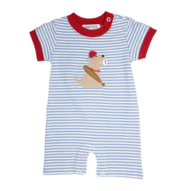 Ishtex Baseball Dog Romper