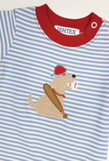 Ishtex 6S023 Baseball Dog Romper