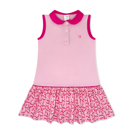 Set Athleisure Darla Dropwaist Dress Pink Petals