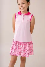 Set Athleisure Darla Dropwaist Dress Pink Petals
