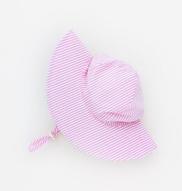 Huggalugs Pink SeerSucker Sunhat